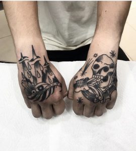 Skipbrudden Tattoo