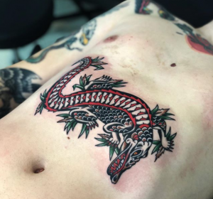 crocodile tattoo