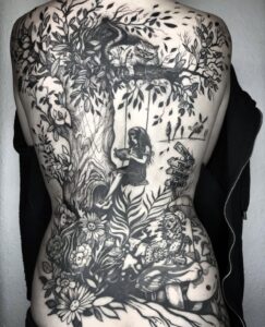 Blackwork Tattoo Wien