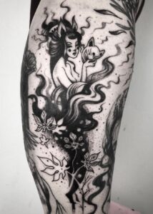 Blackwork Tattoo Wien