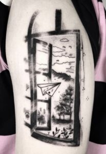 Blackwork Tattoo Wien